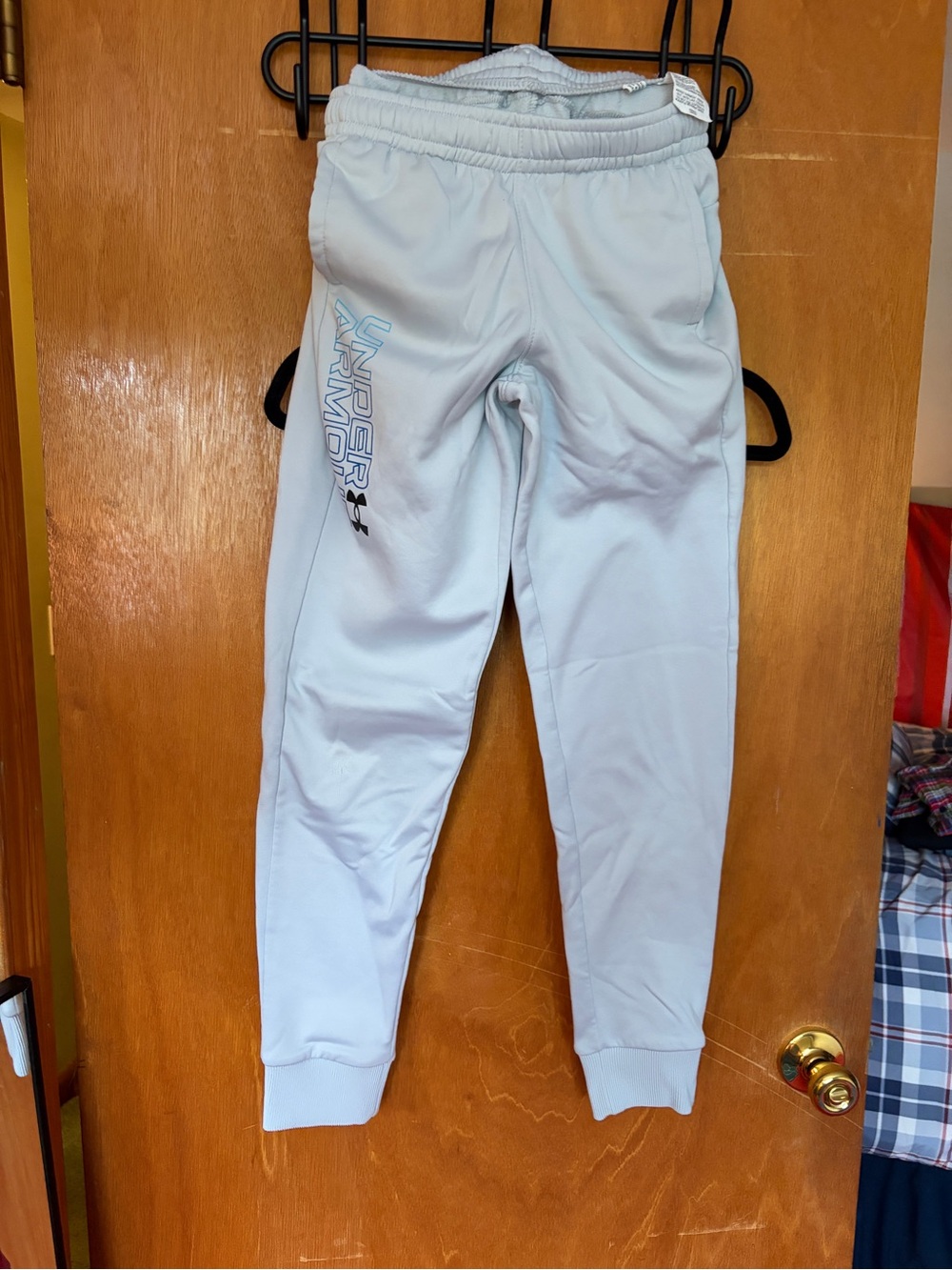 Under Armour Light Gray Kids' Jogger Sweatpants